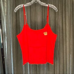 Victoria Secret Large Red Tank Top